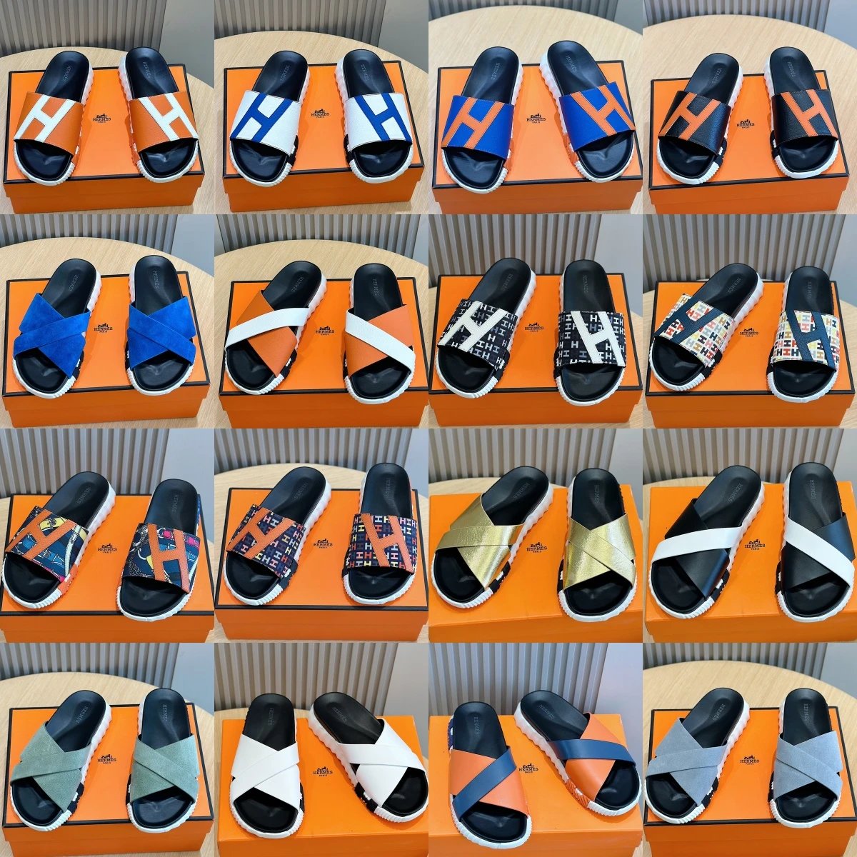 Hermès slippers