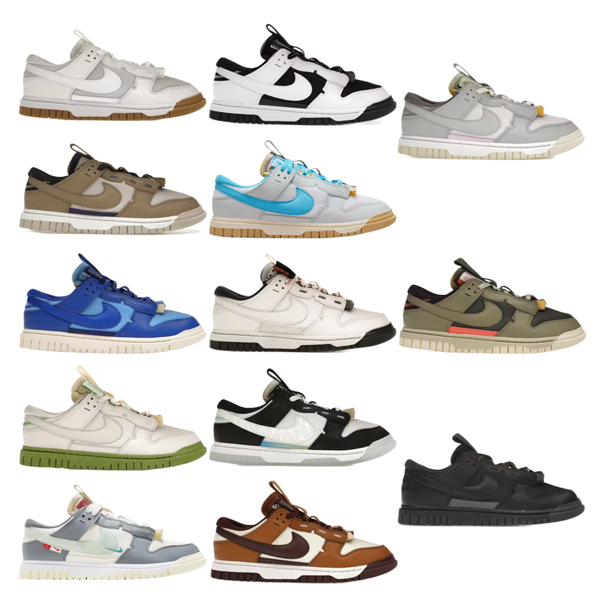 Nike air Dunk Jumbo collection